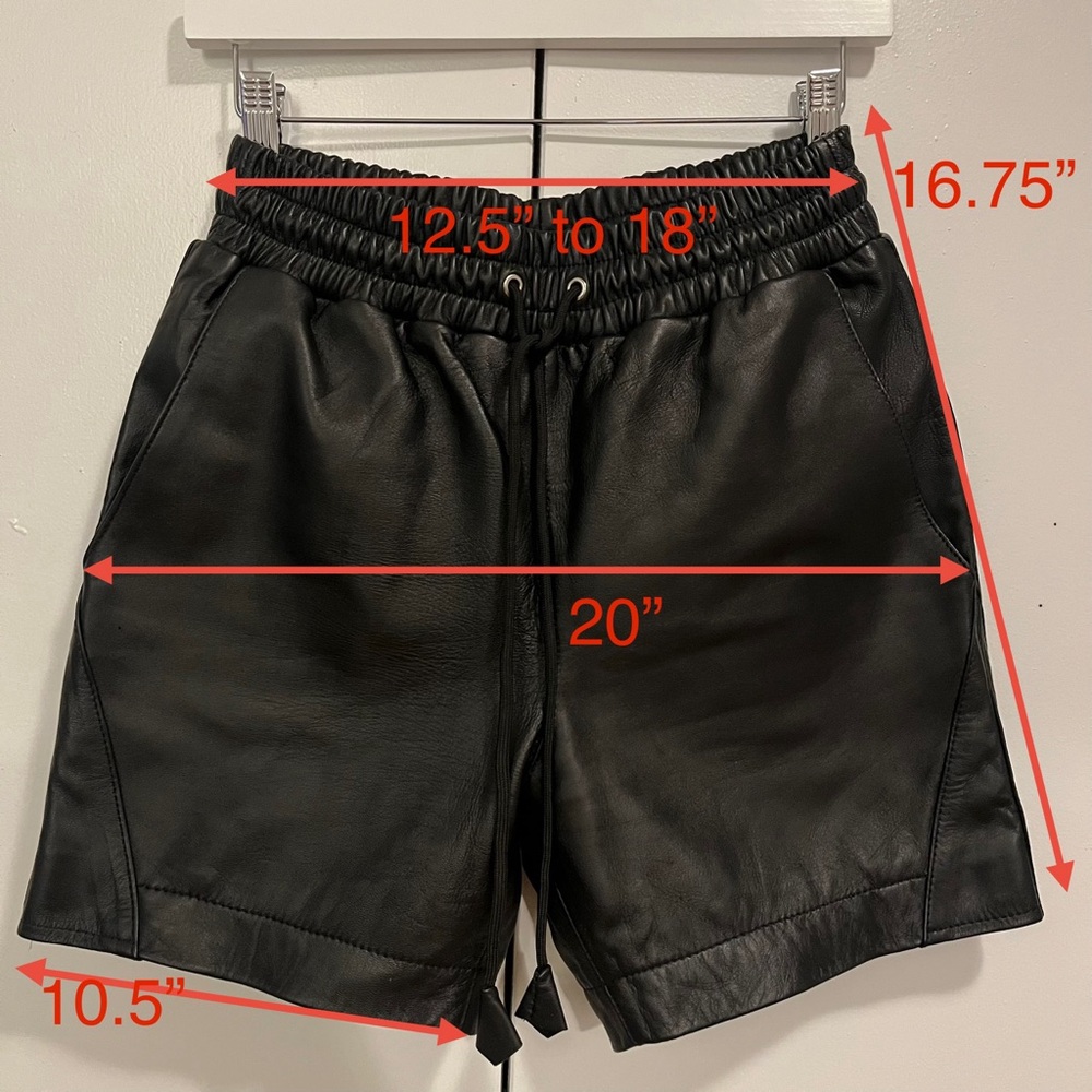 Genuine Leather Shorts - Picture 6 of 6